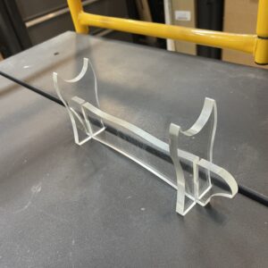 Acrylic (1/4" clear) Saber Stand